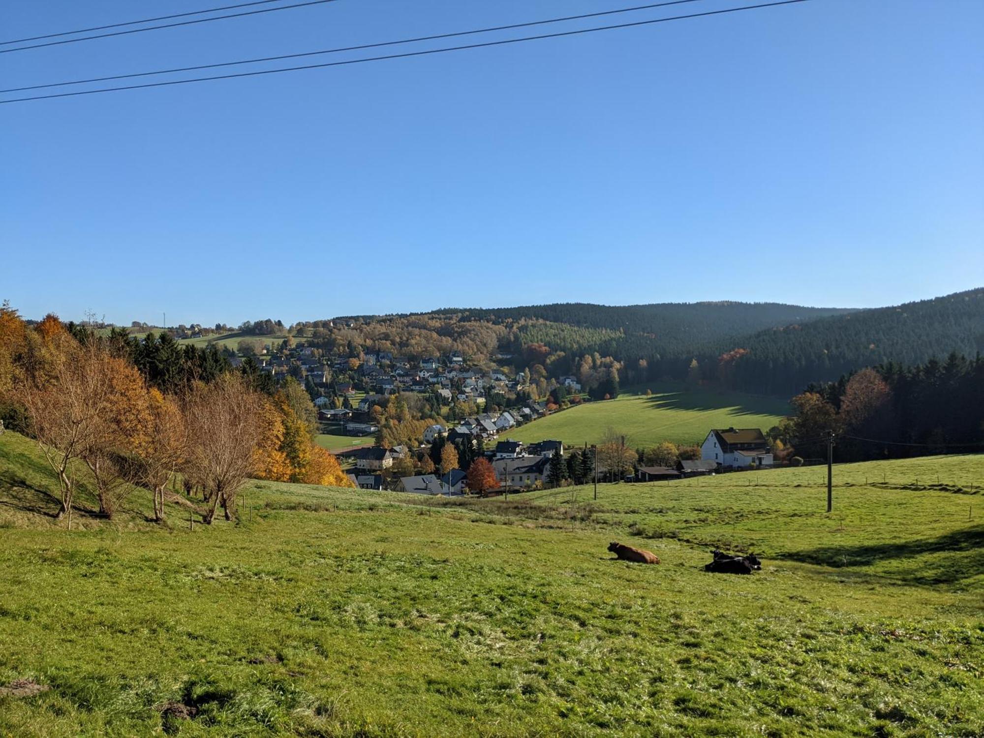 Ferienwohnung Muehl - Einfach Wohlfuehlen Marienberg Eksteriør bilde