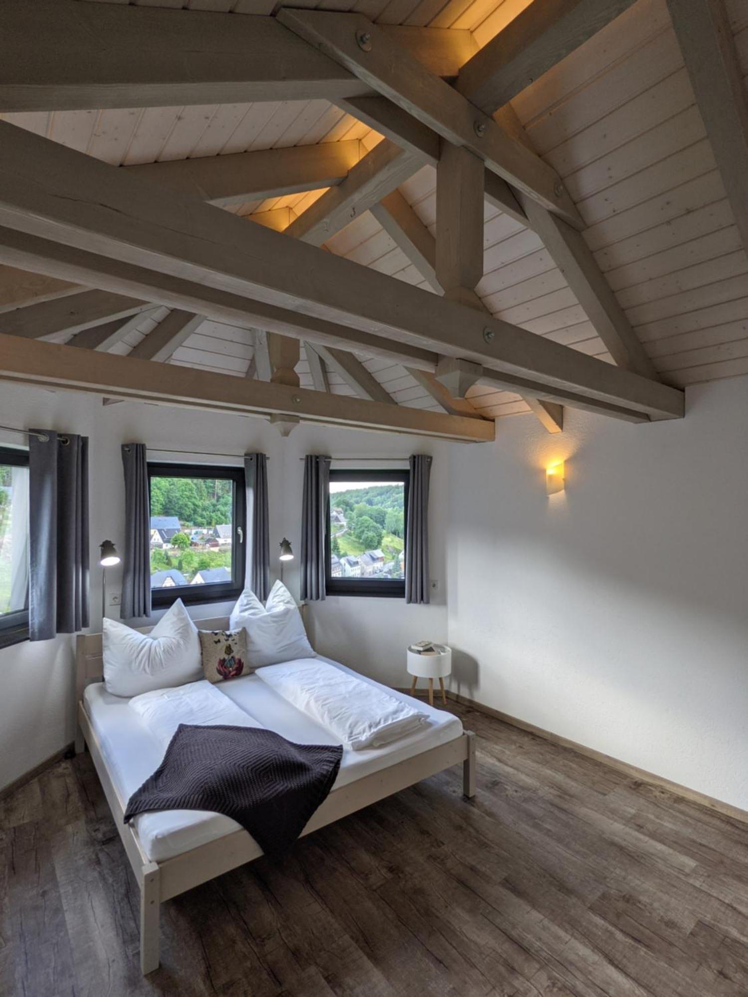 Ferienwohnung Muehl - Einfach Wohlfuehlen Marienberg Eksteriør bilde